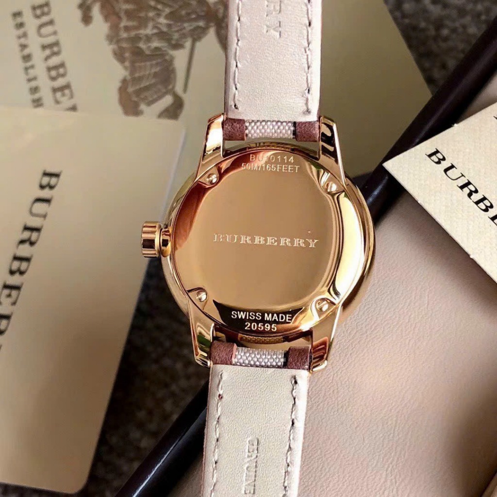 Đồng Hồ Nữ burberry G BU10104 cao cấp - máy pin thụy sĩ size 30mm- Chống nước- BẢO HÀNH 24 tháng