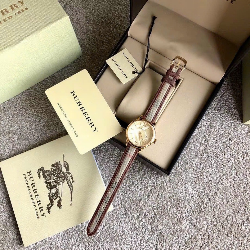 Đồng Hồ Nữ burberry G BU10104 cao cấp - máy pin thụy sĩ size 30mm- Chống nước- BẢO HÀNH 24 tháng