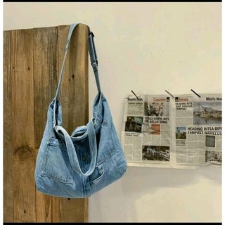 Túi đeo 2 kiểu, chất jeans: JEANS