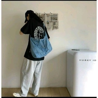 Túi đeo 2 kiểu, chất jeans: JEANS