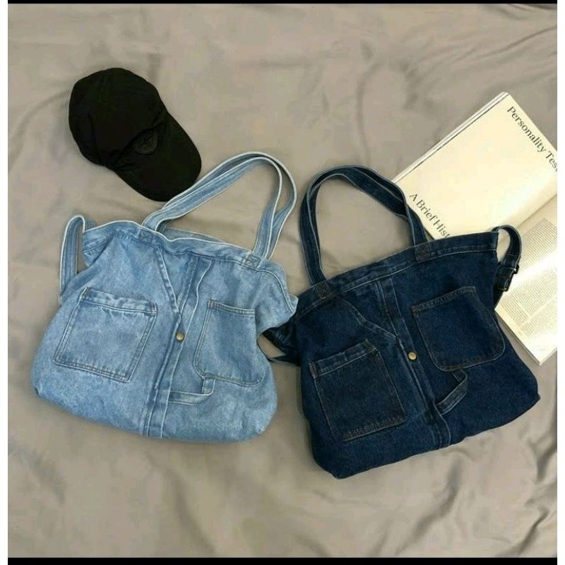Túi đeo 2 kiểu, chất jeans: JEANS