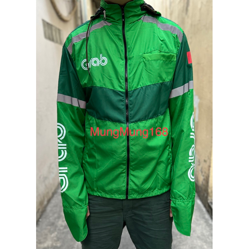 Áo khoác Grap Xe ôm công nghệ shiper hàng Cty vải bền đẹp