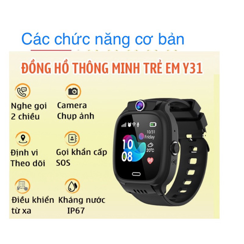 Đồng hồ thông minh Y31 .Y36 .