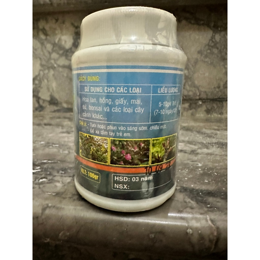 Siêu lân 10-50-10+TE giúp cây ra rễ nhanh, nhiều rễ, xanh lá, bật mầm dành cho hoa lan, hoa hồng, cây cảnh