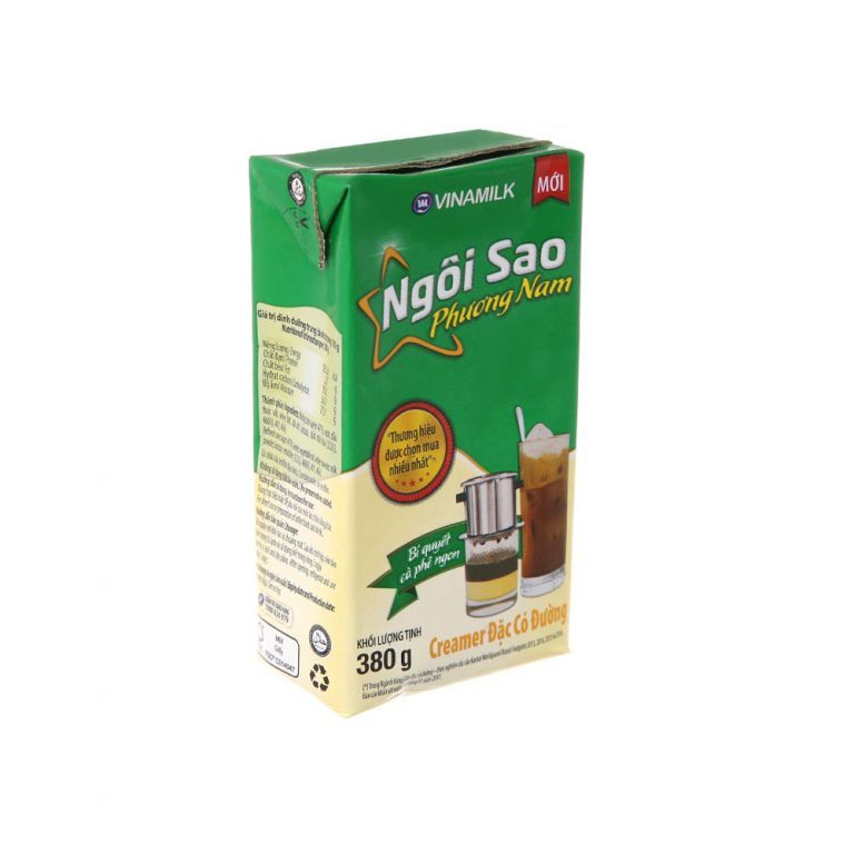 Sữa đặc ngôi sao Phương Nam Xanh lá hộp 1,284kg
