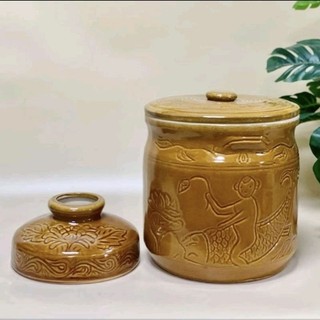 Vại Muối Dưa Cà, Đựng Gạo Bát Tràng *BAO BỂ VỠ* 6 Lít và 10 Lít
