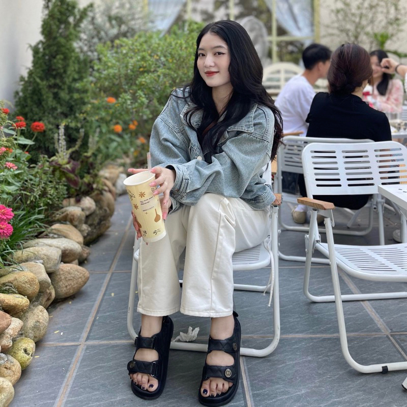 Áo Khoác Bò Form Crop TENPO | Denim Jacket