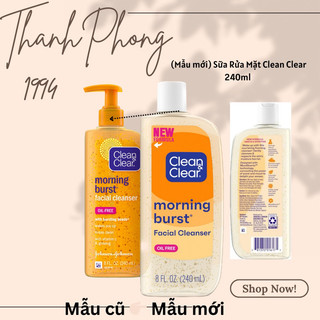 (Nội địa Mỹ) Sữa rửa mặt Clean & Clear da dầu mụn 240ml