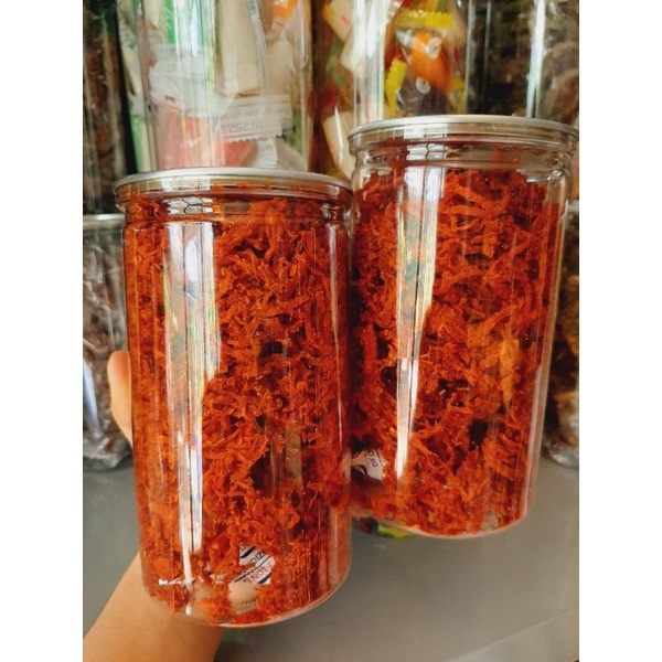 300G Khô bò, bò khô xé sợi thơm ngon cay giòn, khô bò xé sợi 100% từ thịt bò tươi loại 1