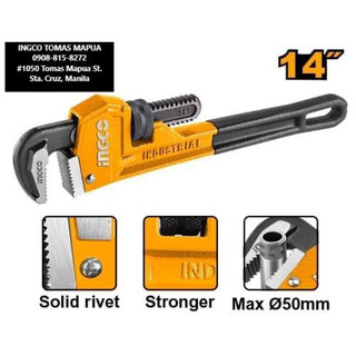 Mỏ lết răng 14 inch ingco hpw0814