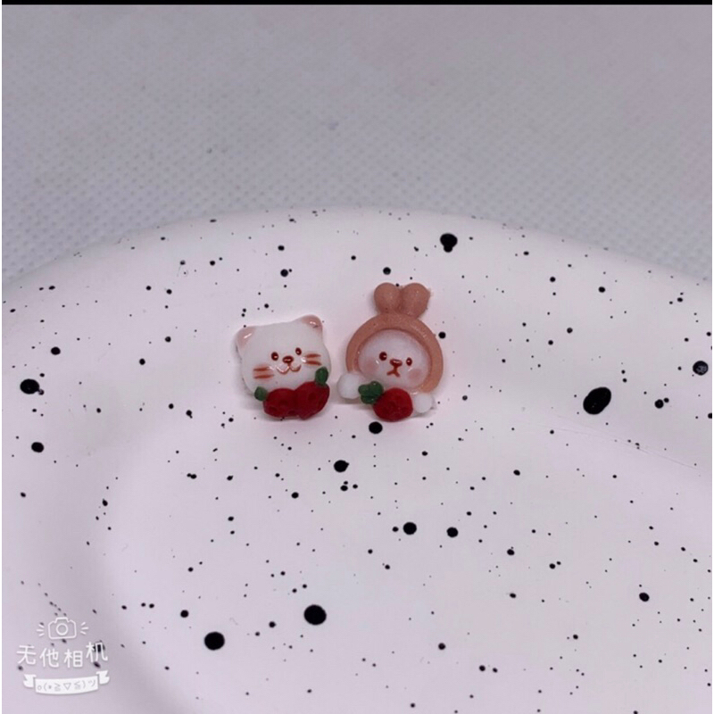 KT43. Khuôn Silicone nail Thú nổi 3D