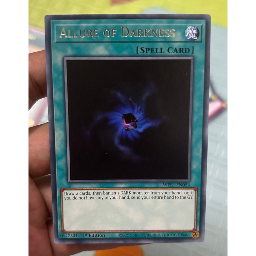 Thẻ bài Yugioh - Allure Of Darkness - Rare