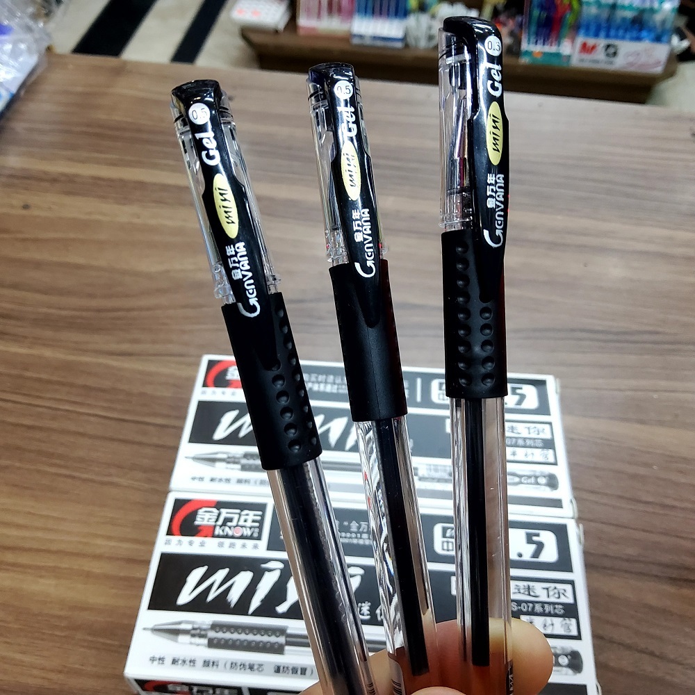 1 Chiếc Bút Gel Mini DKVPP.Store viết êm trơn/Bút bi nước màu Xanh, Đỏ, Đen giá tốt, mua ngay