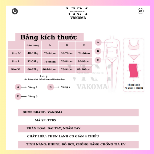 Bikini đồ bơi đi biển 1 mảnh khoá kéo form short kín đáo VAKOMA TT85