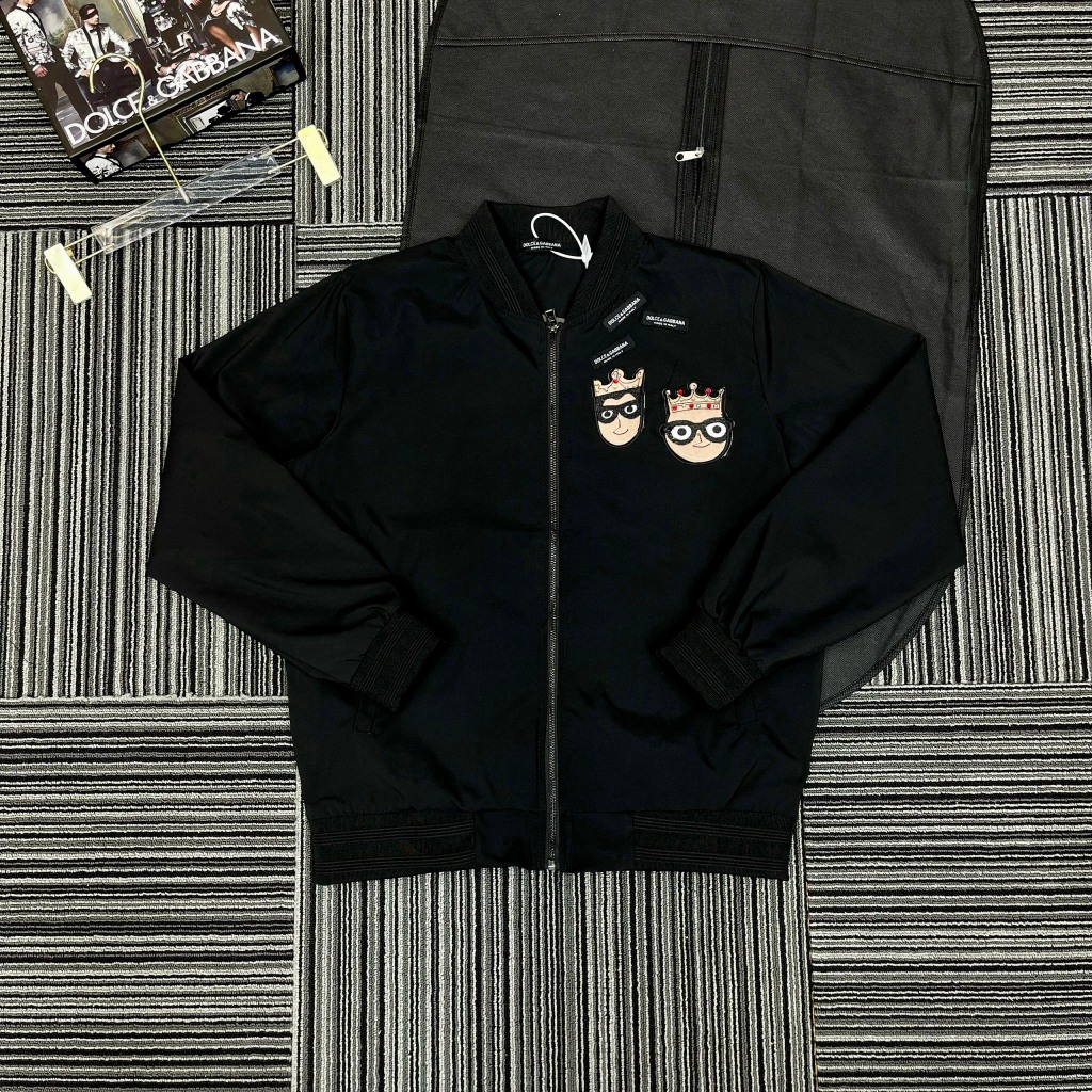 Áo Khoác Gió Đê Gờ Thêu Logo Sắc Nét Bản Siêu Cấp