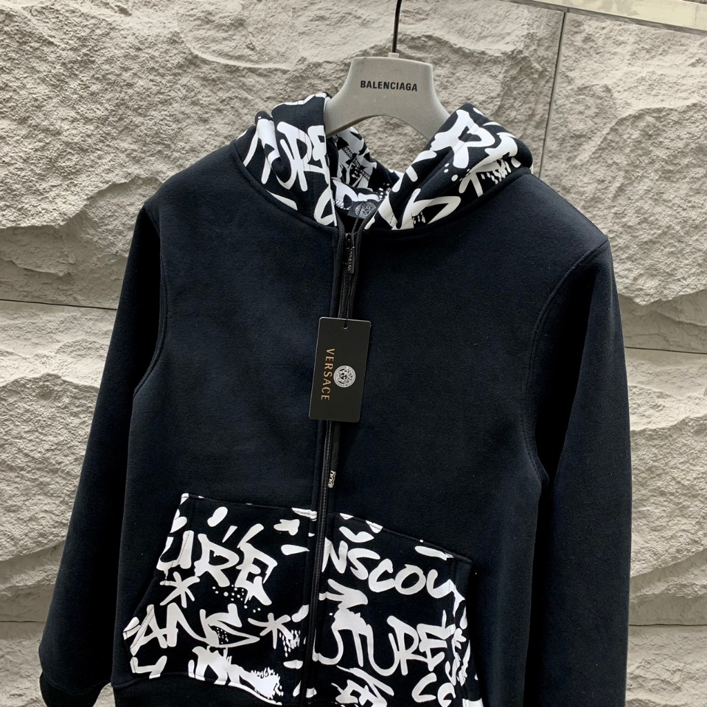 Áo Nỉ Hoddie Vơ Sa Cơ Hoạ Tiết Sắc Nét Hottrend