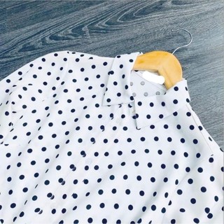 Đầm, váy chấm bi Mango xuất dư