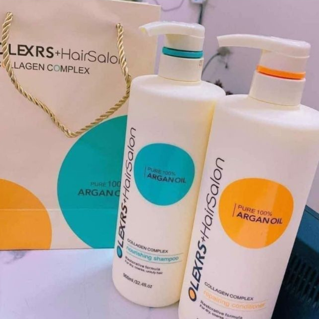 Dầu gội Olexrs Collagen Chính Hãng giảm rụng gàu tóc