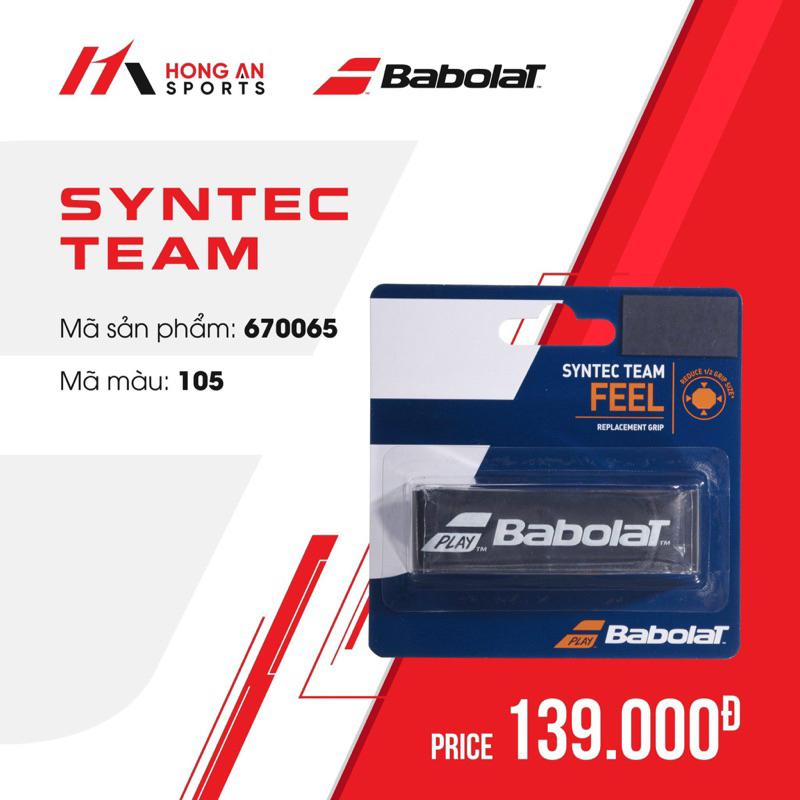 Quấn cốt Babolat SYNTEC TEAM X1 (670065
