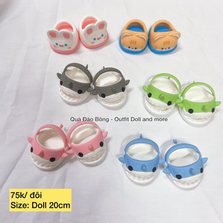 | SẴN | Dép thú dành cho doll 20cm