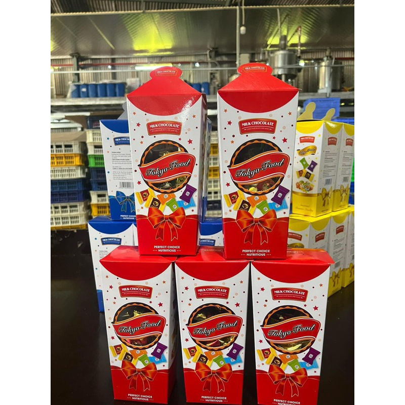 Kẹo mềm cafe sữa dừa Tokyo Food - gói quà Tết siêu đẹp