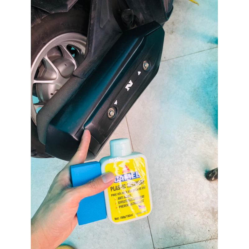 Phục hồi làm mới nhựa ngoài xe máy-ô tô