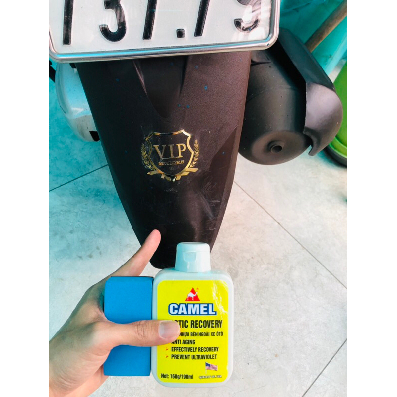 Phục hồi làm mới nhựa ngoài xe máy-ô tô