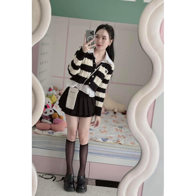 ÁO SOMI MIX LEN NGOÀI