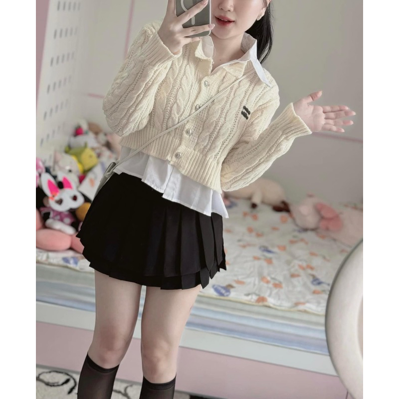 ÁO SOMI MIX LEN NGOÀI