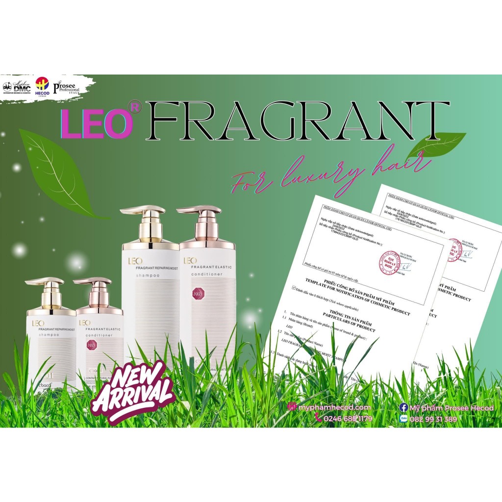 Gội Xả LEO C’BACOL chính hãng Prosee siêu mềm mượt, thơm lâu, dưỡng tóc hoá chất