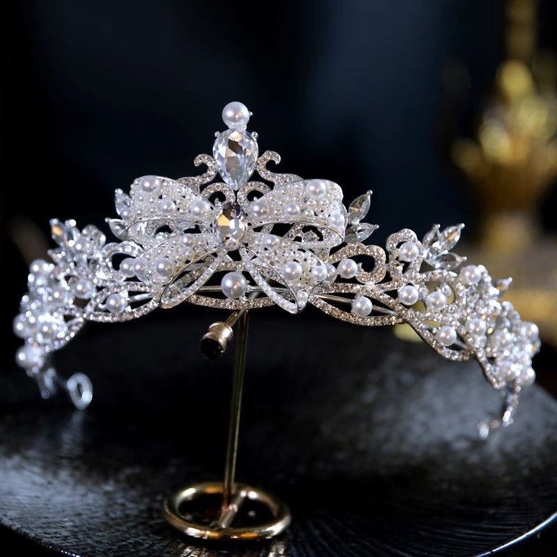 Vương Miện Cài Tóc Hình Chiếc Nơ mã W1101