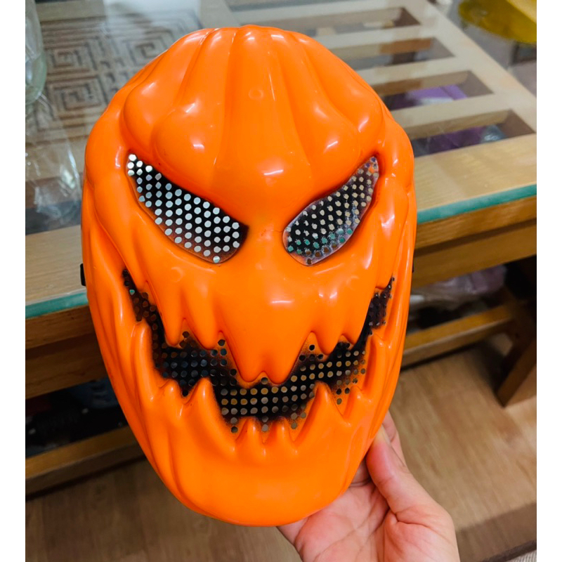 Mặt nạ bí ngô hoá trang halloween / mặt nạ bí ngô chơi HALOWEEN