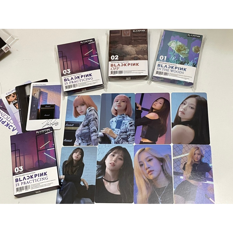 Album ảnh BLACKPINK - THE GAME PHOTOCARD COLLECTION No.1~3 nguyên seal