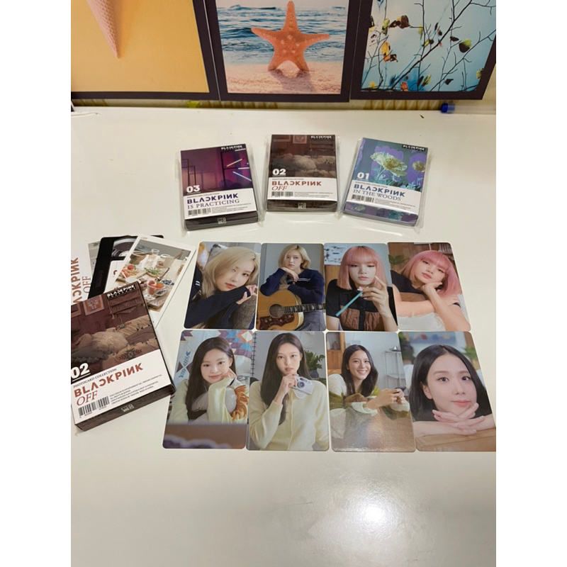 Album ảnh BLACKPINK - THE GAME PHOTOCARD COLLECTION No.1~3 nguyên seal