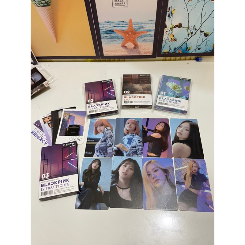 Album ảnh BLACKPINK - THE GAME PHOTOCARD COLLECTION No.1~3 nguyên seal
