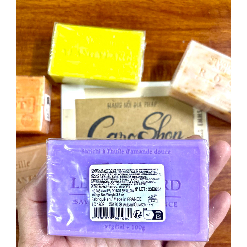 Xà Bông Savon de Marseille Pháp 100g đủ mùi hương