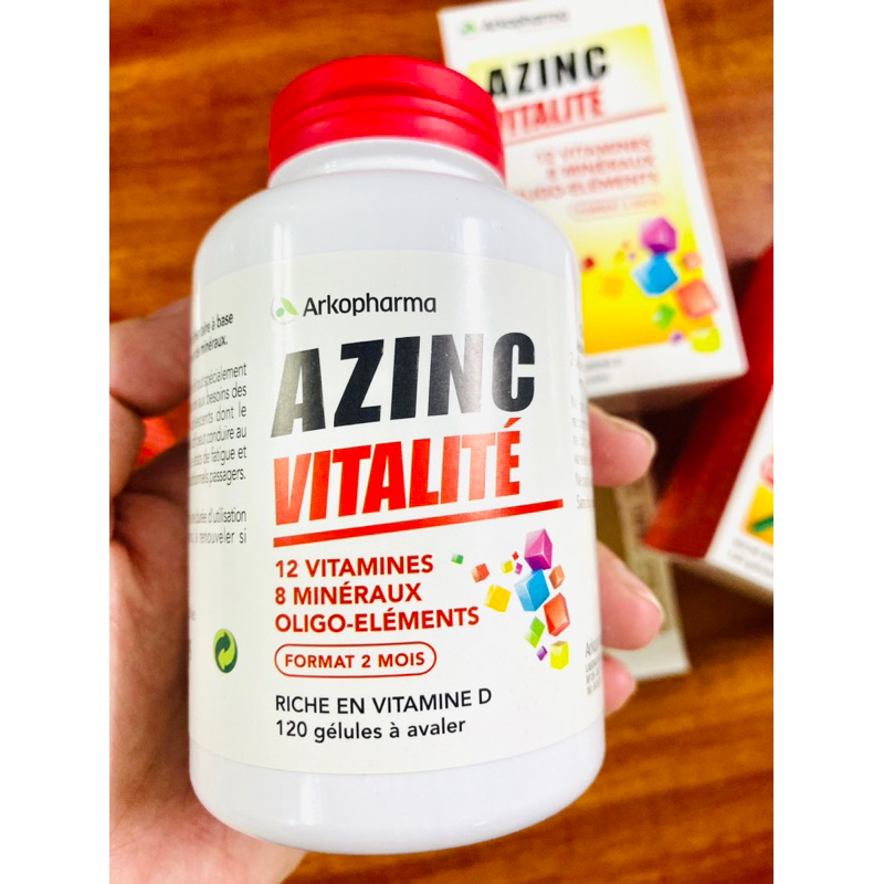 Vitamine tổng hợp AzinC Vitalite Arkopharma Nội địa Pháp
