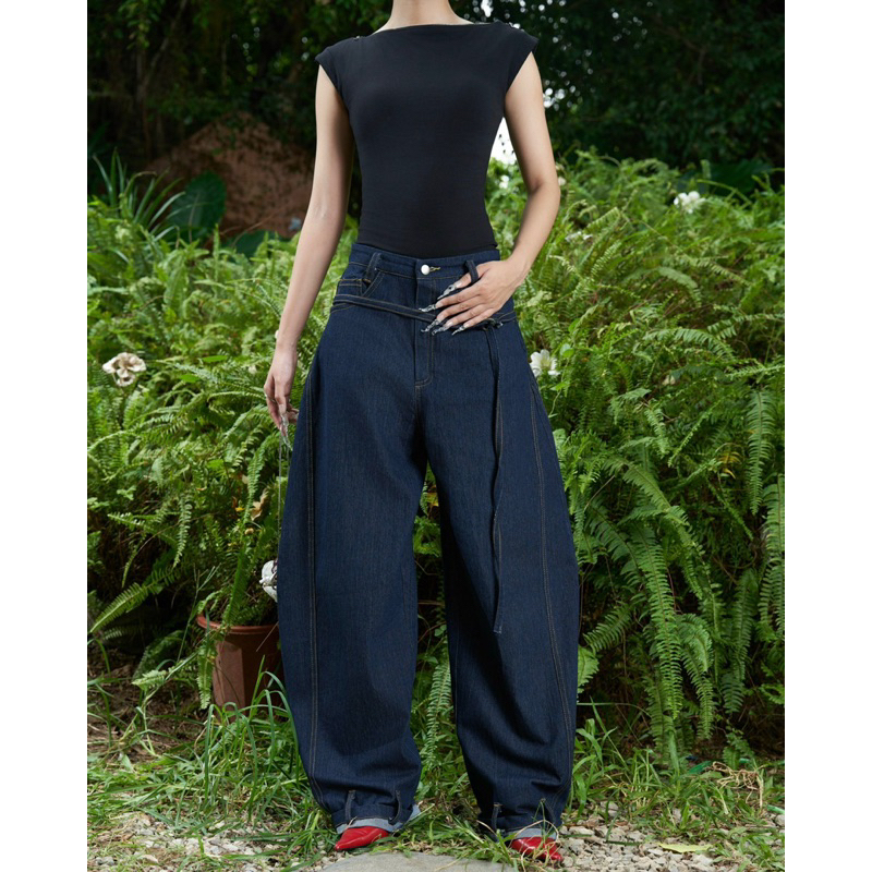 QUẦN DENIM ỐNG BOOM