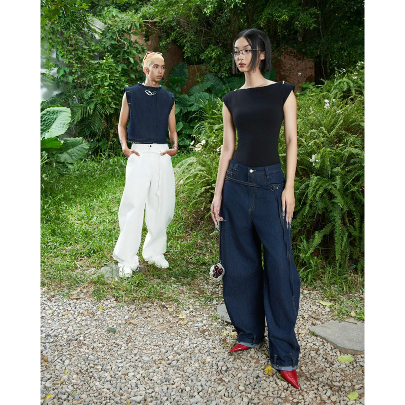 QUẦN DENIM ỐNG BOOM