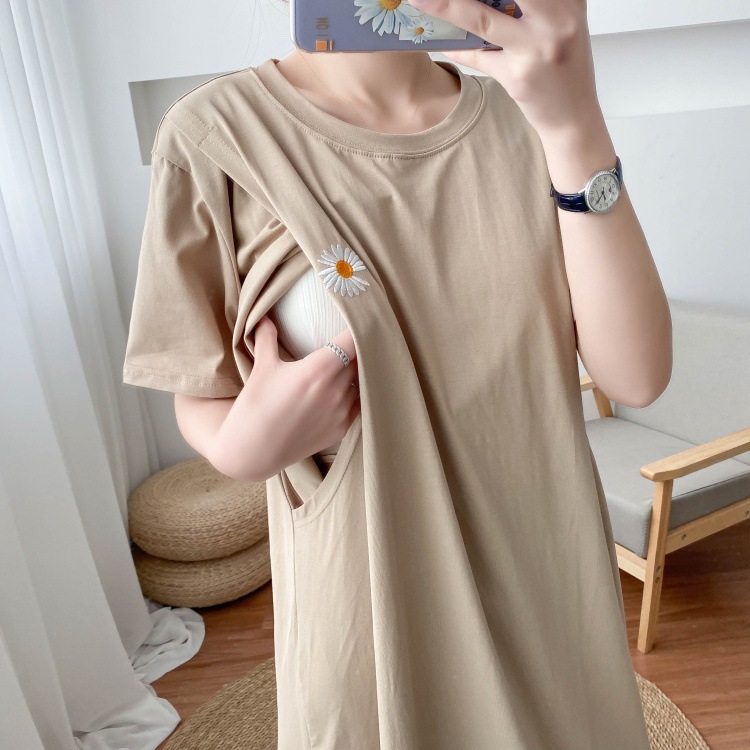 Đầm Bầu, Váy Bầu Sau sinh cho con bú  V1