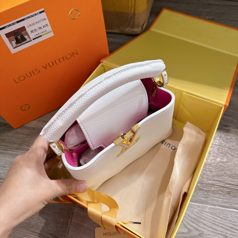 Túi L.V Sóng capu Quai Xách size 20 Fullbox