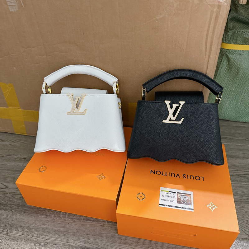 Túi L.V Sóng capu Quai Xách size 20 Fullbox