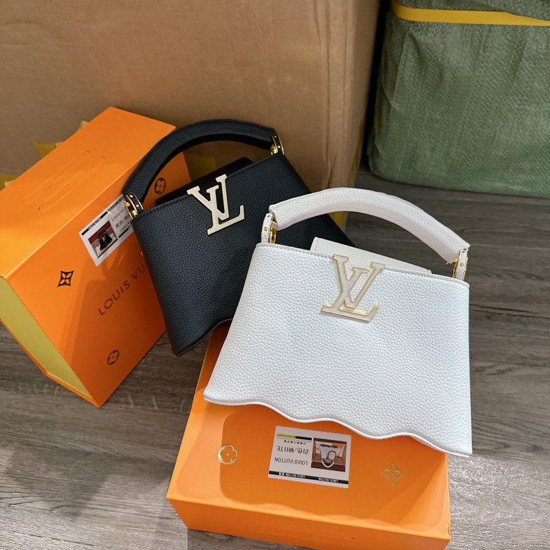 Túi L.V Sóng capu Quai Xách size 20 Fullbox