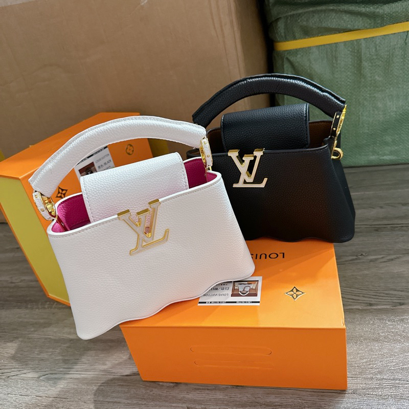 Túi L.V Sóng capu Quai Xách size 20 Fullbox