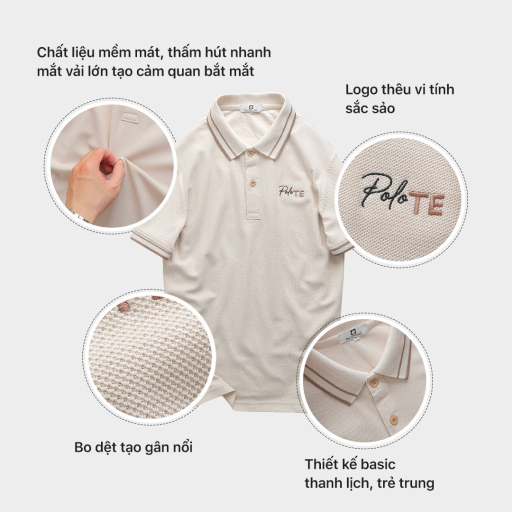 Áo thun polo nam hàng thiết kế kiểu đẹp