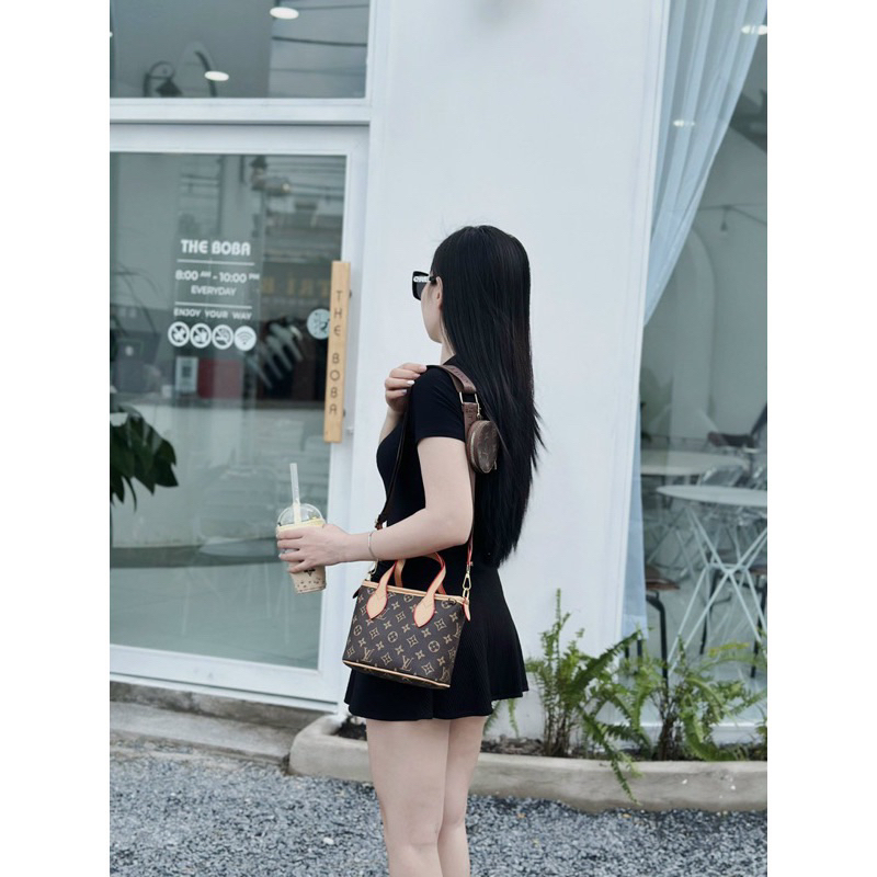 Túi xách nữ, túi đeo chéo cầm tay lvv sét túi lv2 món thích hợp đi tiệc đi chơi đi làm côgn sở đa năng thời trang