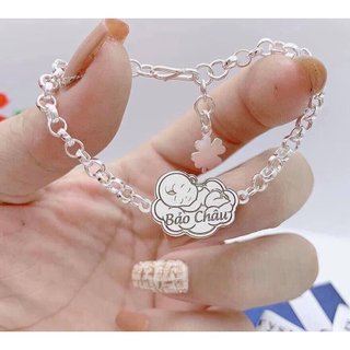 Lắc tay bạc cho bé