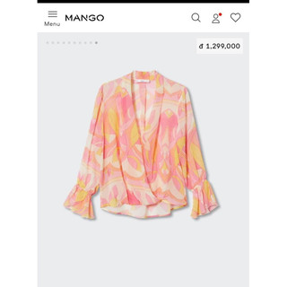 Áo sơ mi Mango auth