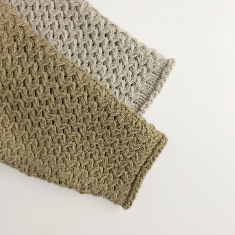 Aó khoác cardigan len màu trơn đơn giản cho bé trai bé gái mùa thu đông G11