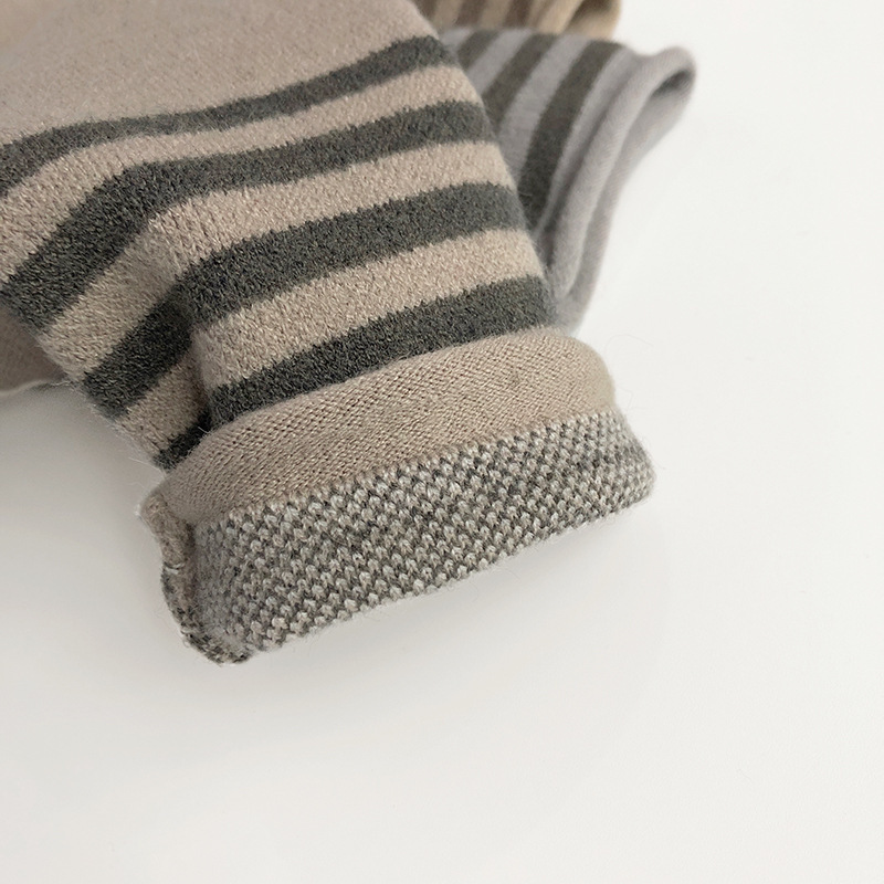 Aó len hình con vật đáng yêu mùa thu đông cho bé trai bé gái G13